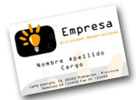 Tarjeta de visita