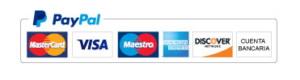 PayPal, Google Pay, Tarjeta bancaria, Transferencia