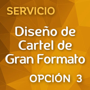 Diseño de carteles de gran formato