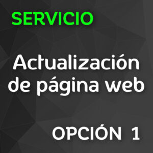 Actualización web | Logocrea®