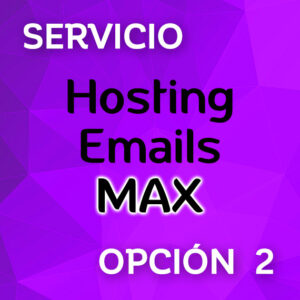 Hosting emails MAX | Logocrea®