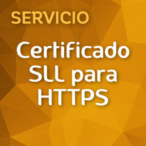 Certificado de cifrado HTTPS
