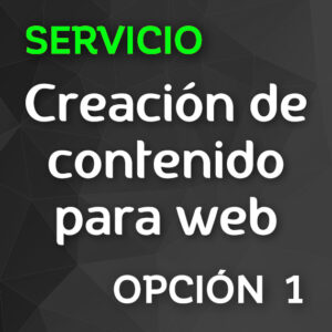 Creación de contenido para web | Logocrea®