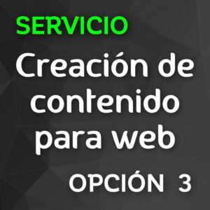 Creación de contenido para web | Logocrea®