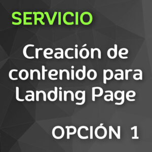 Creación de contenido para Landing Page de Logocrea®