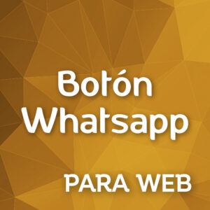 Botón Whatsapp para web. Logocrea®