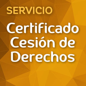 Certificado de cesión de derechos de explotación de Logocrea®
