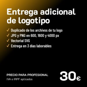 Entrega adicional de logotipo · Profesional