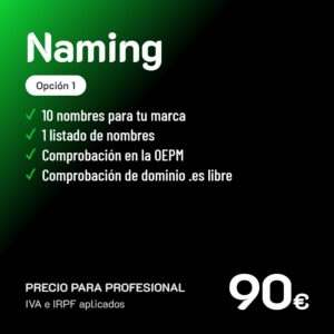 Naming Opción 1 · Profesional