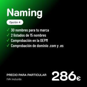 Naming Opción 4 · Particular