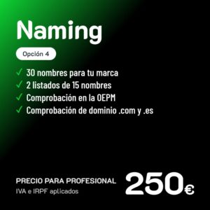 Naming Opción 4 · Profesional