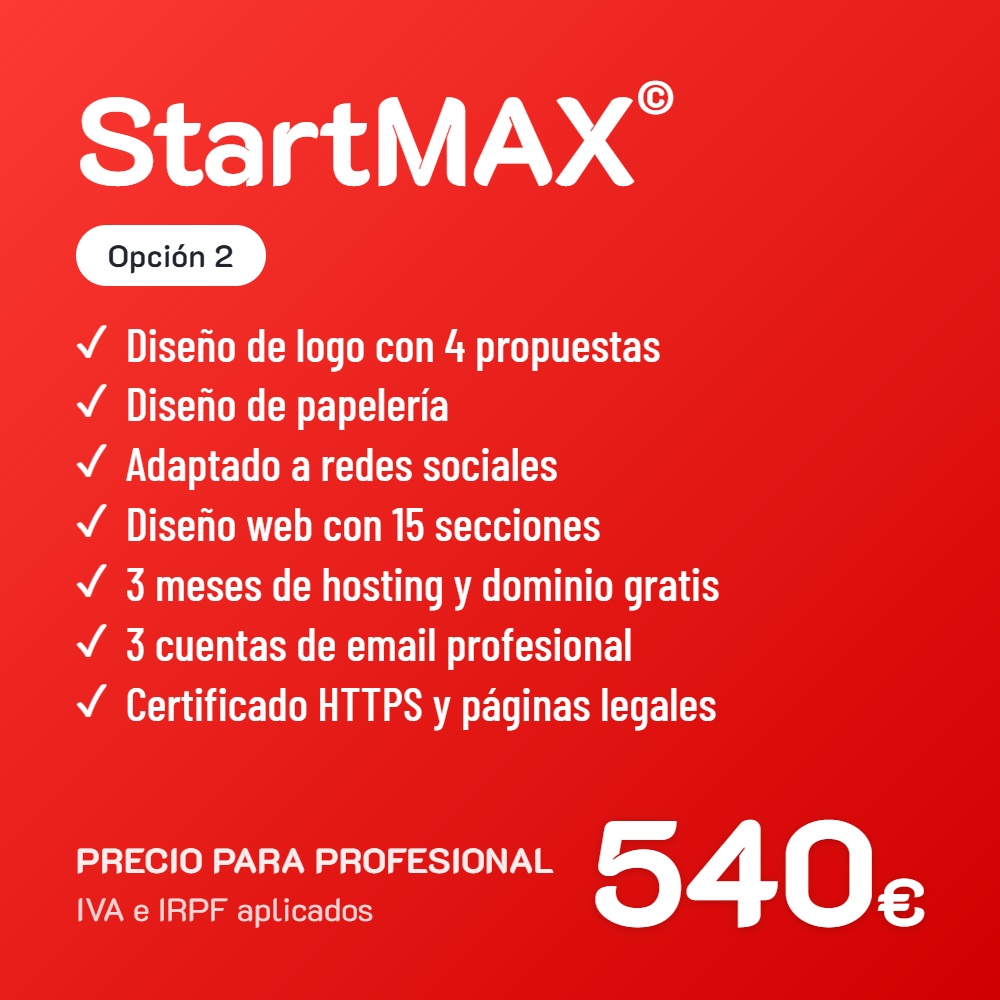 StartMAX© Opción 2 · Profesional