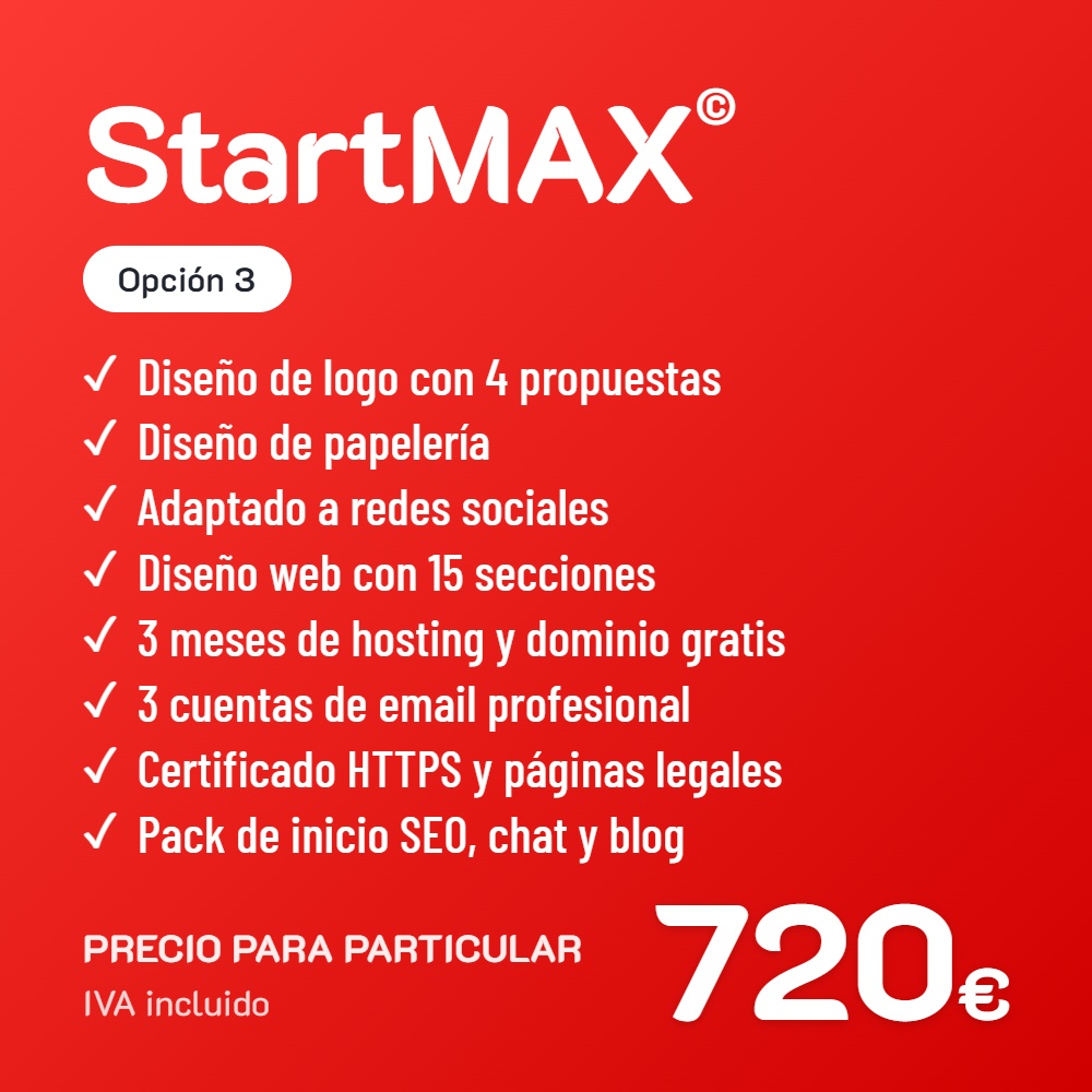 StartMAX© Opción 3 · Particular