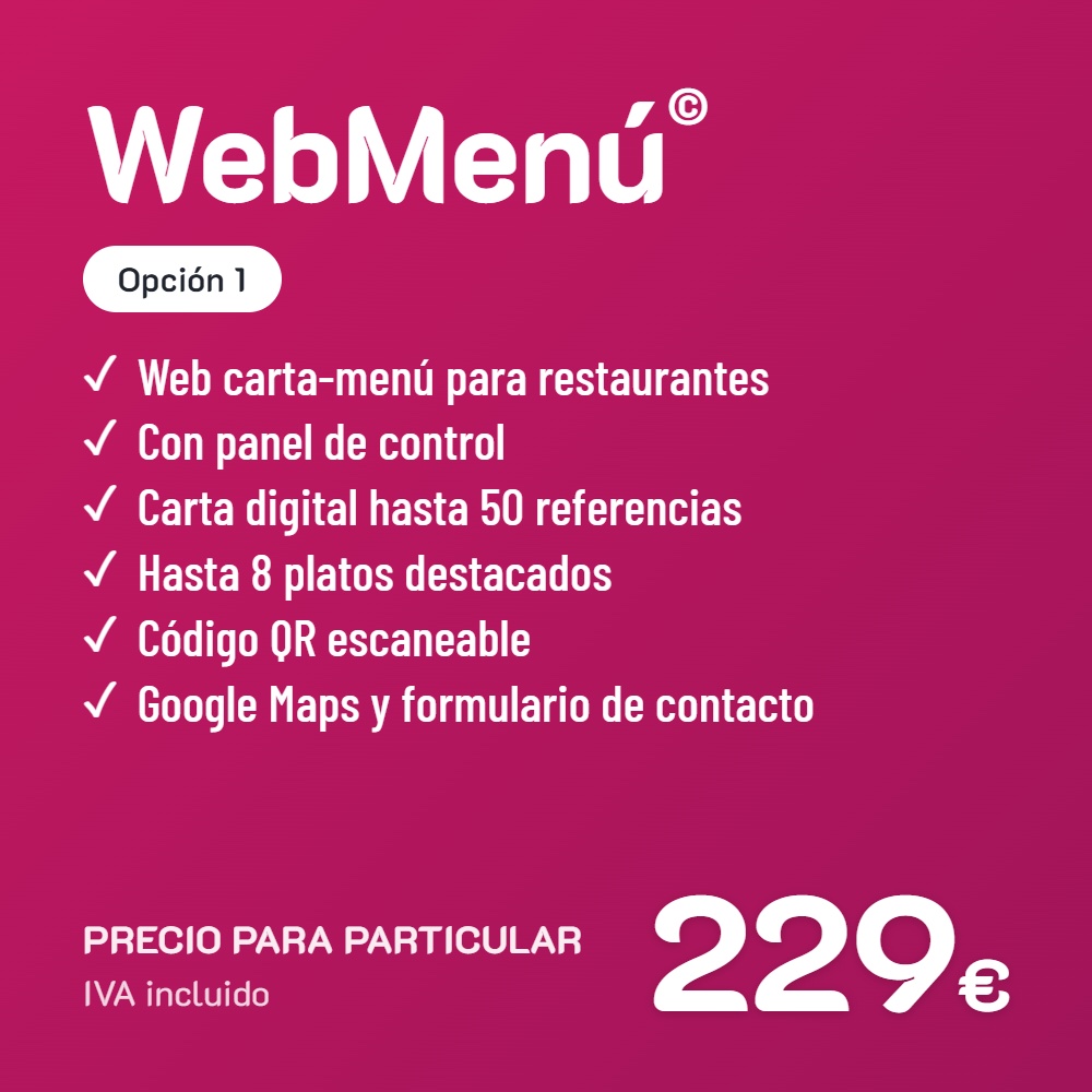 WebMenú© Opción 1 · Particular