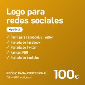 Adaptación de logotipo a redes sociales Opción 2 · Profesional
