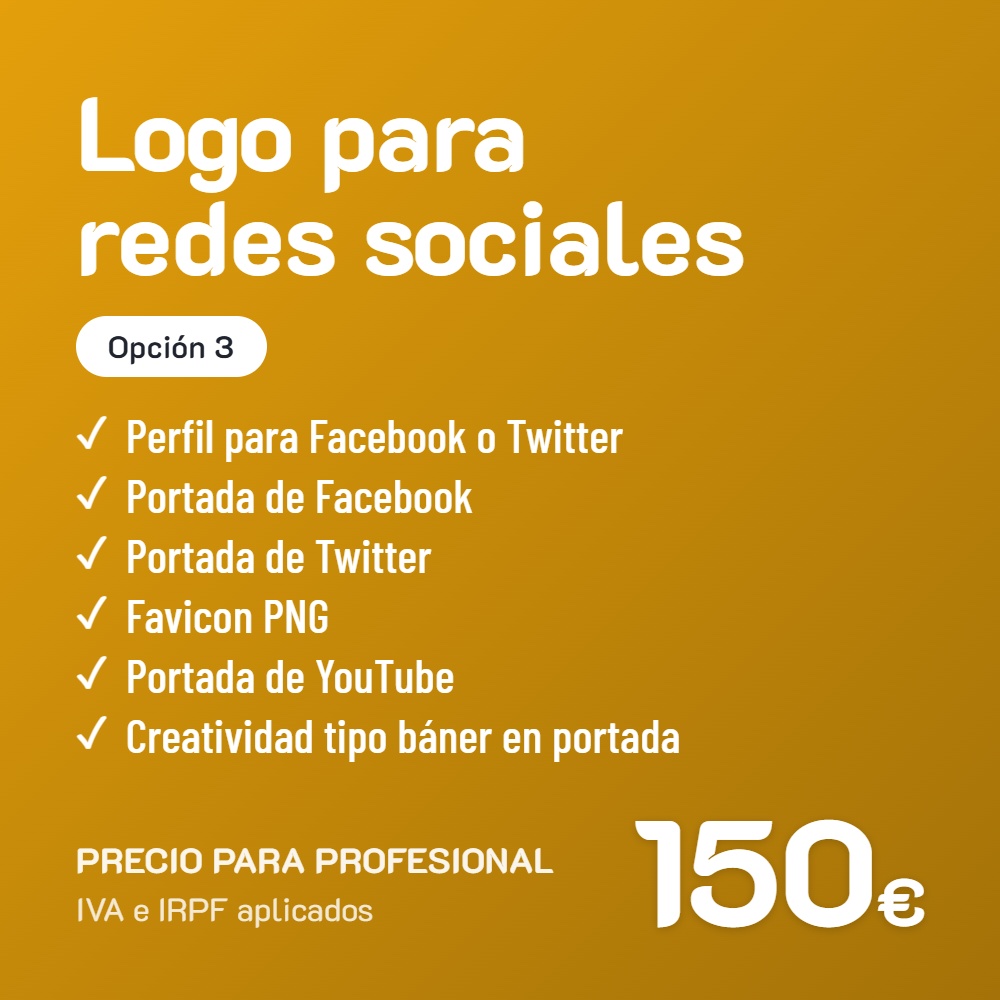 Adaptación de logotipo a redes sociales Opción 3 · Profesional