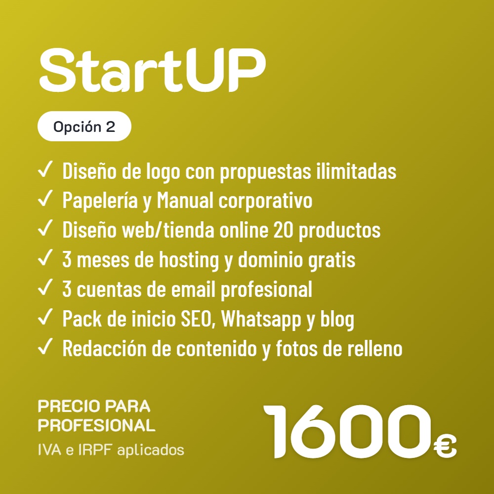 Startup opcion 2 profesional