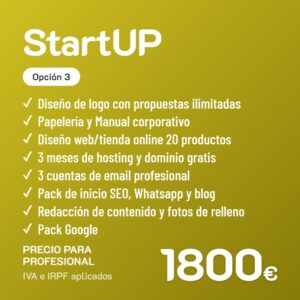 Startup opcion 3 profesional