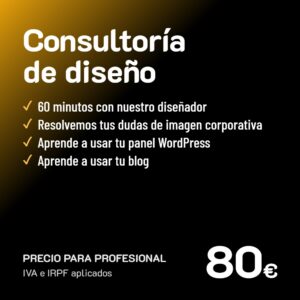 Consultoría de diseño · Profesional