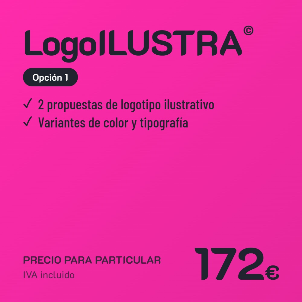 LogoILUSTRA© Opción 1 · Particular