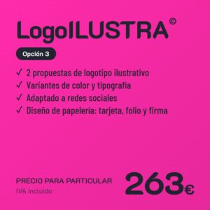 LogoILUSTRA© Opción 3 · Particular