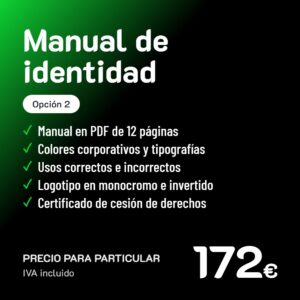 Manual de identidad corporativa Opción 2 · Particular