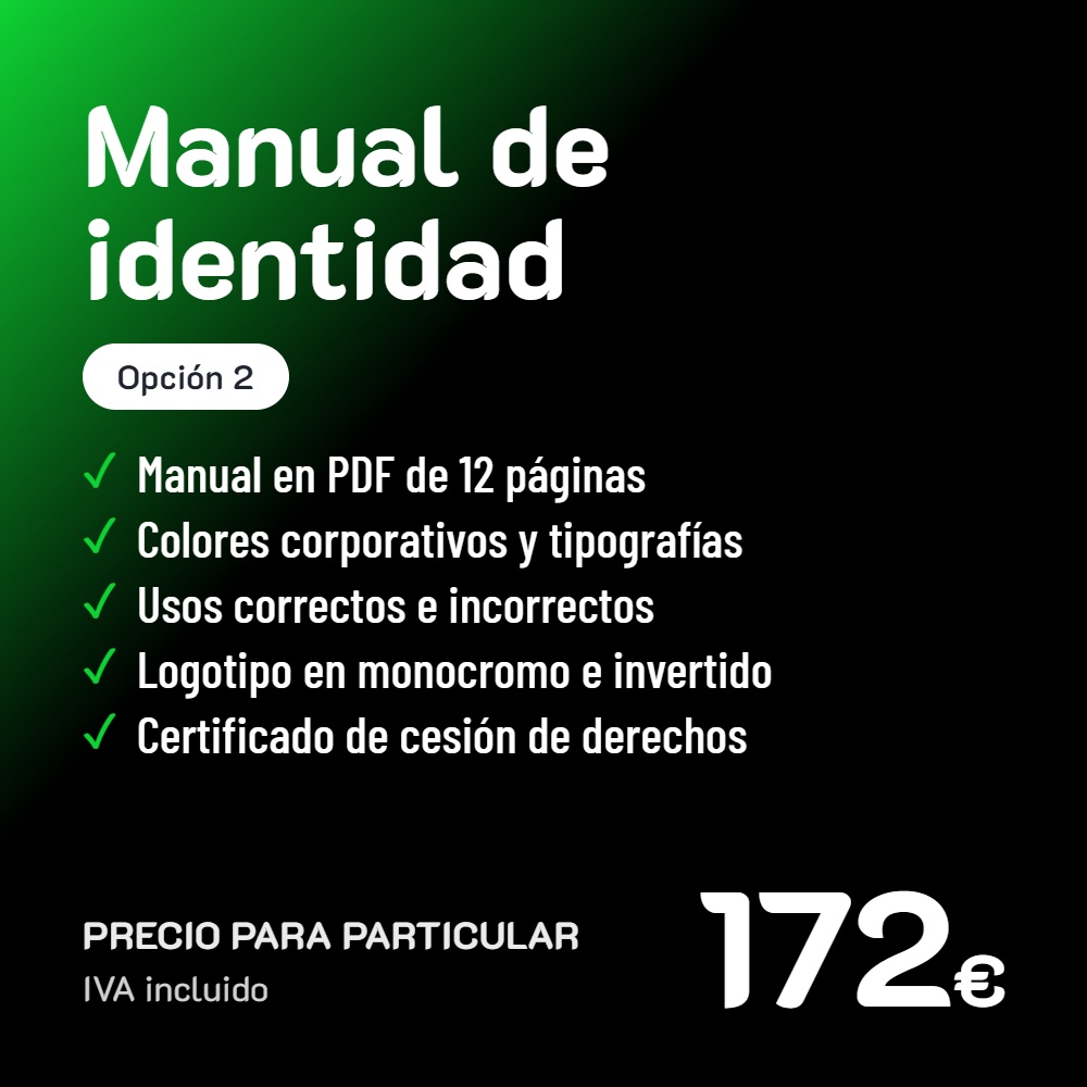 Manual de identidad corporativa Opción 2 · Particular