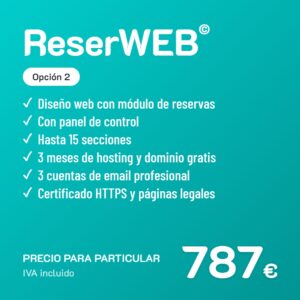 ReserWEB© Opción 2 · Particular