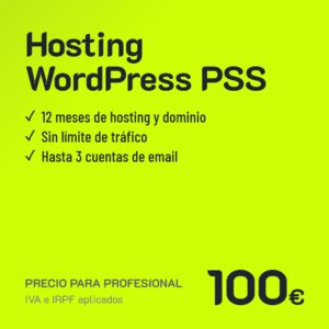 Hosting WordPress PSS · Profesional