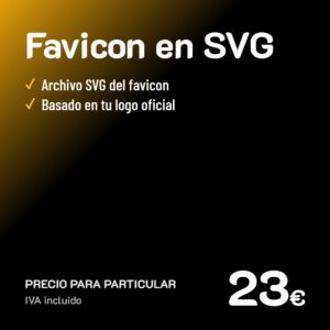 Entrega de favicon en SVG · Particular