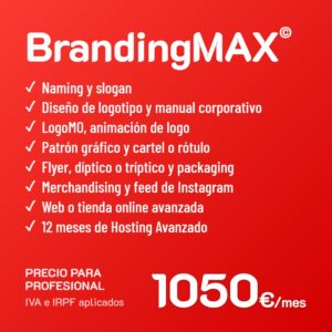BrandingMAX© · Profesional · Pago fraccionado