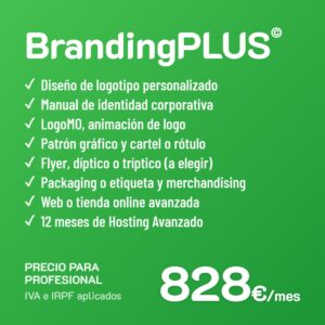 BrandingPLUS© · Profesional · Pago fraccionado