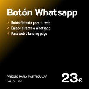 Botón Whatsapp para página web · Particular