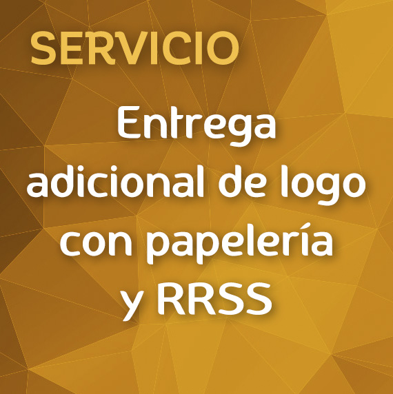 Entrega adicional de logo con papelería y RRSS. Diseño de Logocrea®