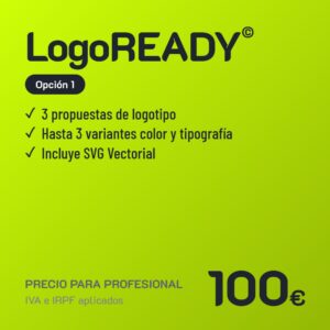 Diseño de logotipo LogoREADY (Opción 1) para profesional - 100EUR.