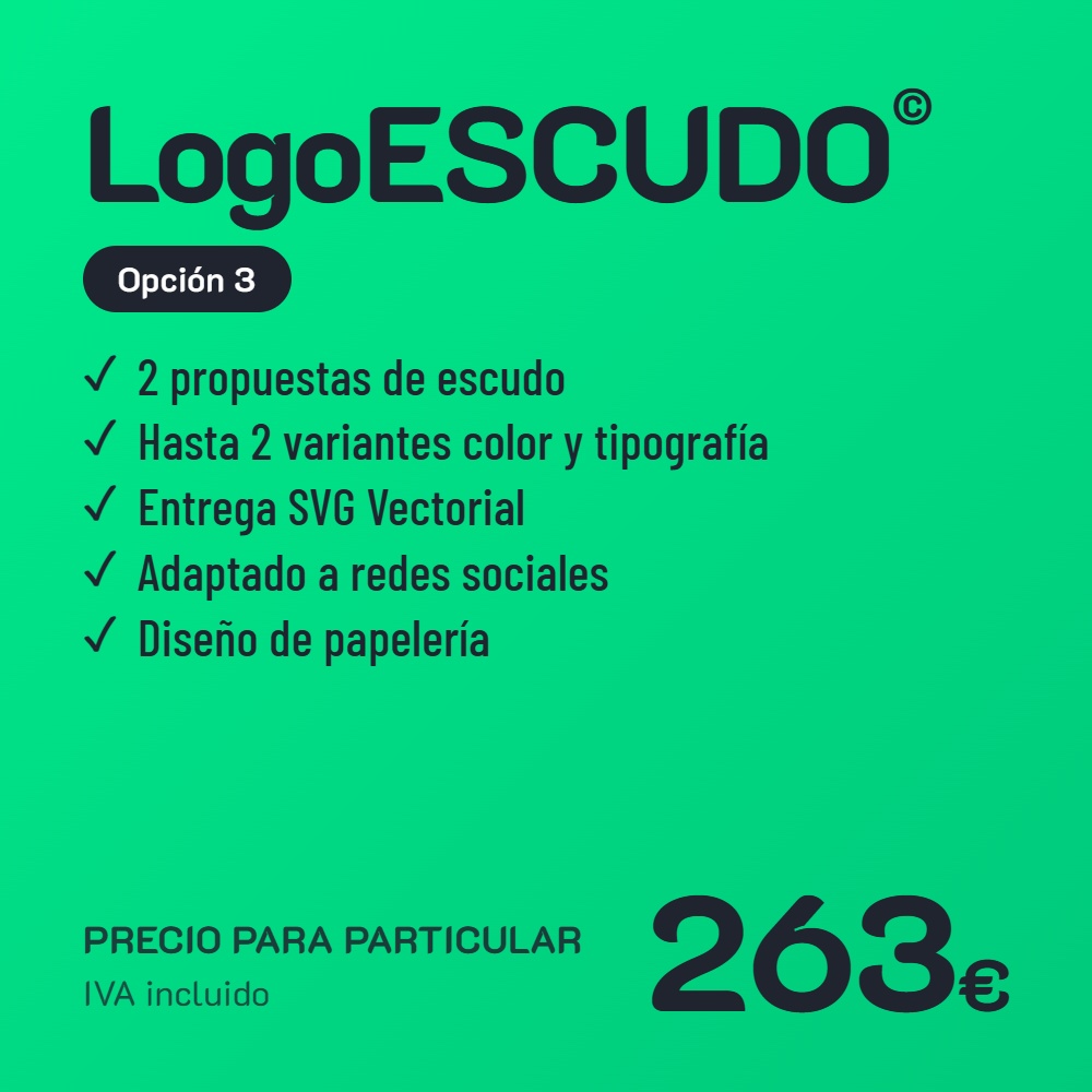 LogoESCUDO© Opción 3 · Particular