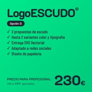 LogoESCUDO© Opción 3 · Profesional