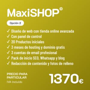 Maxishop opcion 2 particular