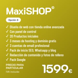 Maxishop opcion 3 particular