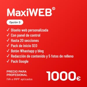 Maxiweb opcion 3 profesional