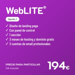 Weblite opcion 1 particular