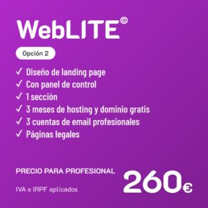 Weblite opcion 2 profesional