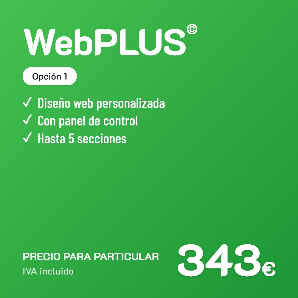 Webplus opcion 1 particular