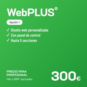 Webplus opcion 1 profesional
