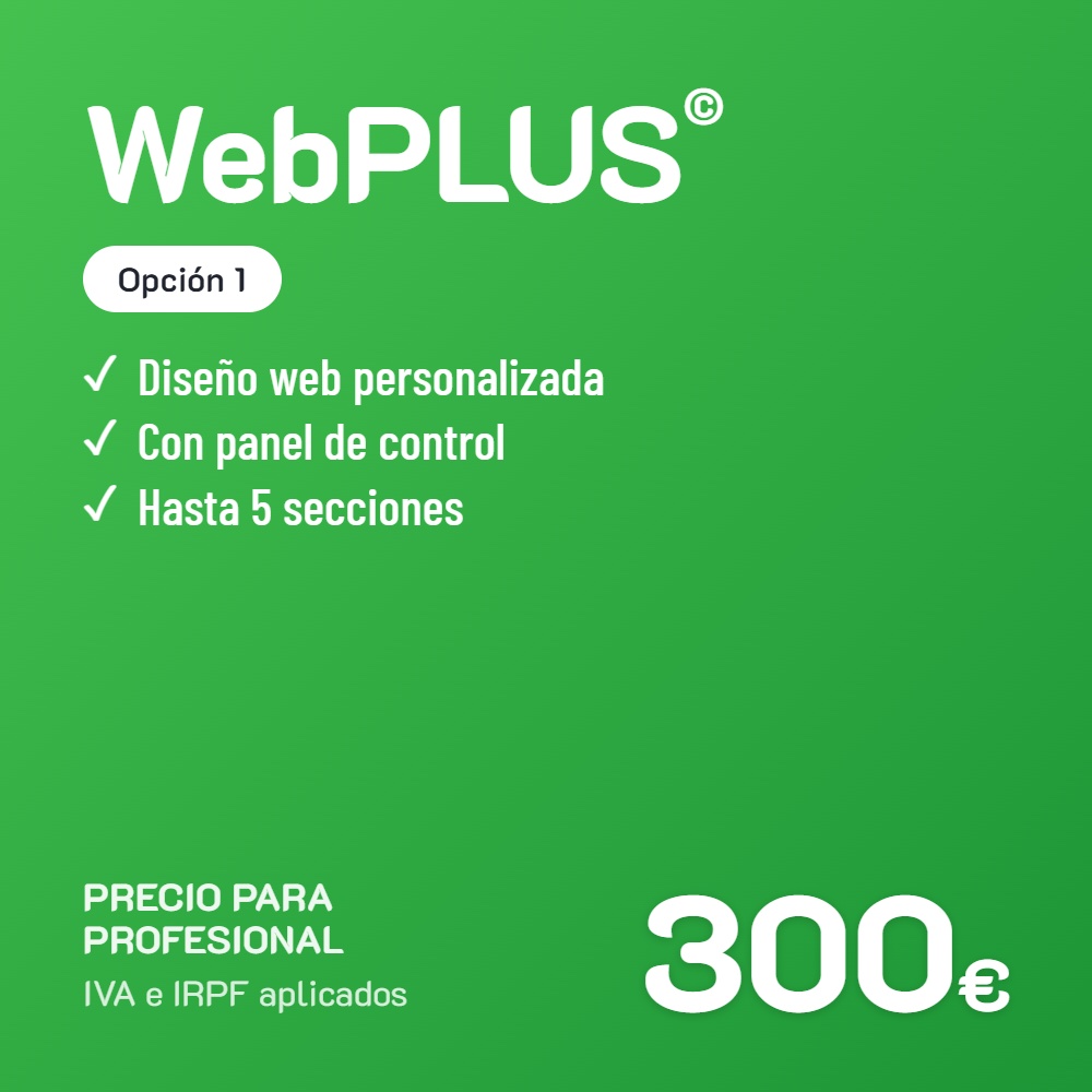 Webplus opcion 1 profesional