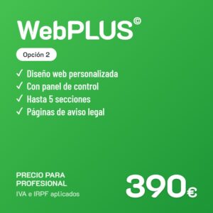 Webplus opcion 2 profesional