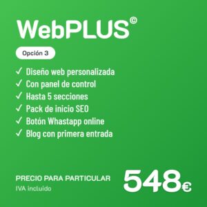 Webplus opcion 3 particular