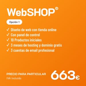 Webshop opcion 1 particular