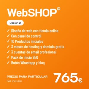 Webshop opcion 2 particular