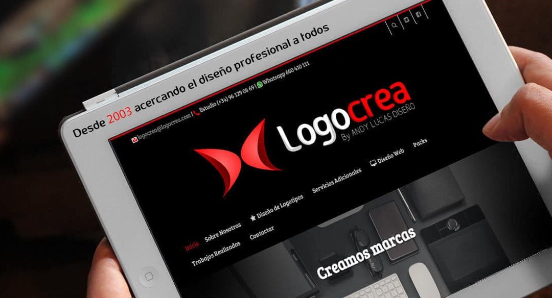 Diseñador de logotipos para empresas. Logocrea